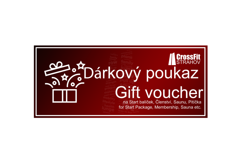 Dárkový poukaz / Gift voucher